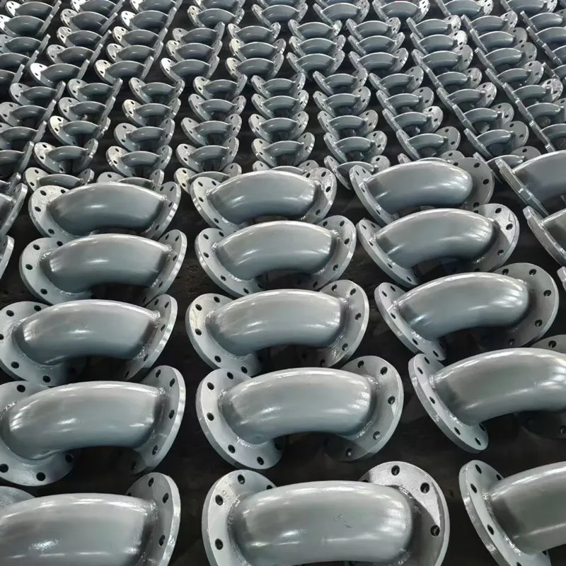 Отводы стальные с футеровкой POPE 90&deg; (2)